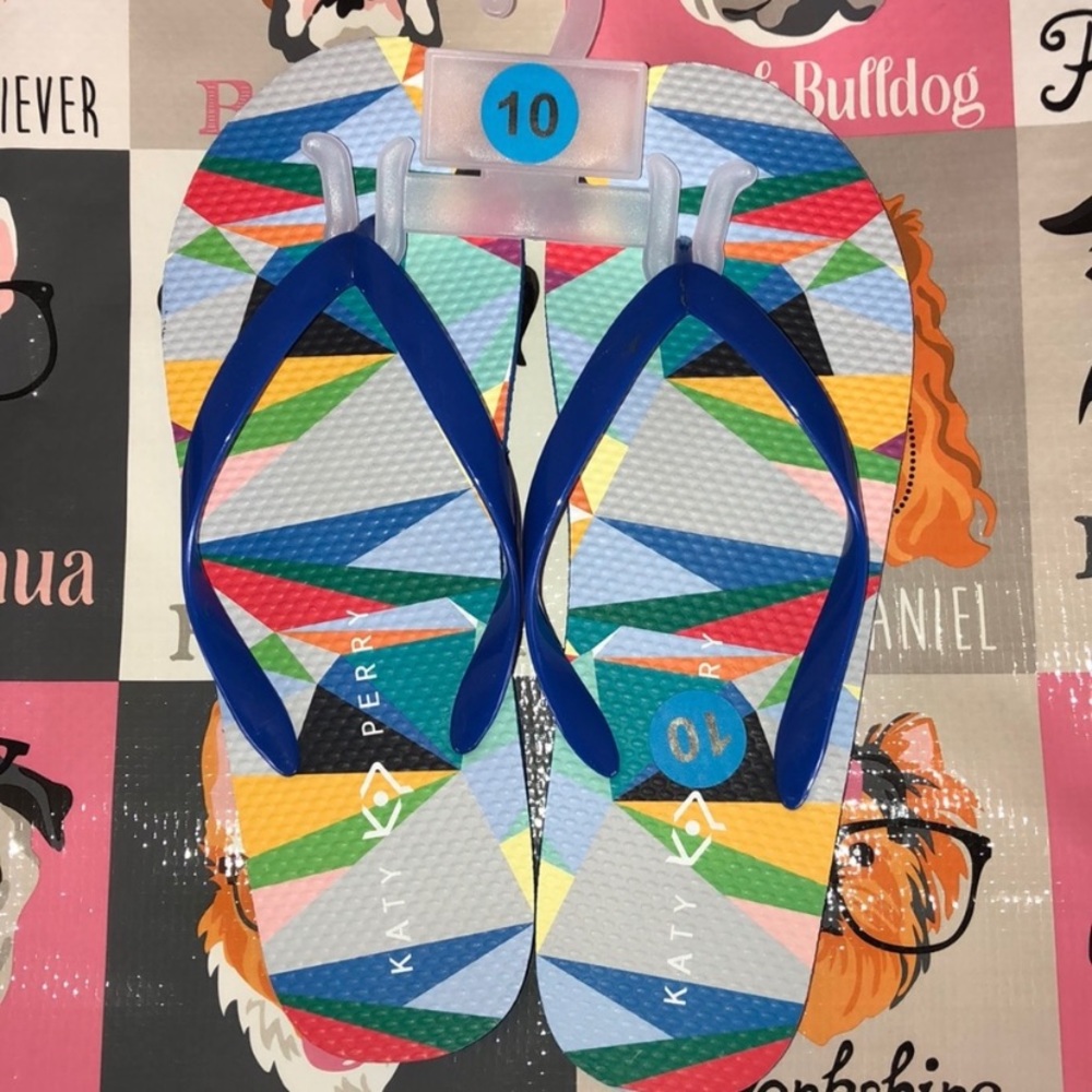 KATY PERRY Flip Flops🐾🌈